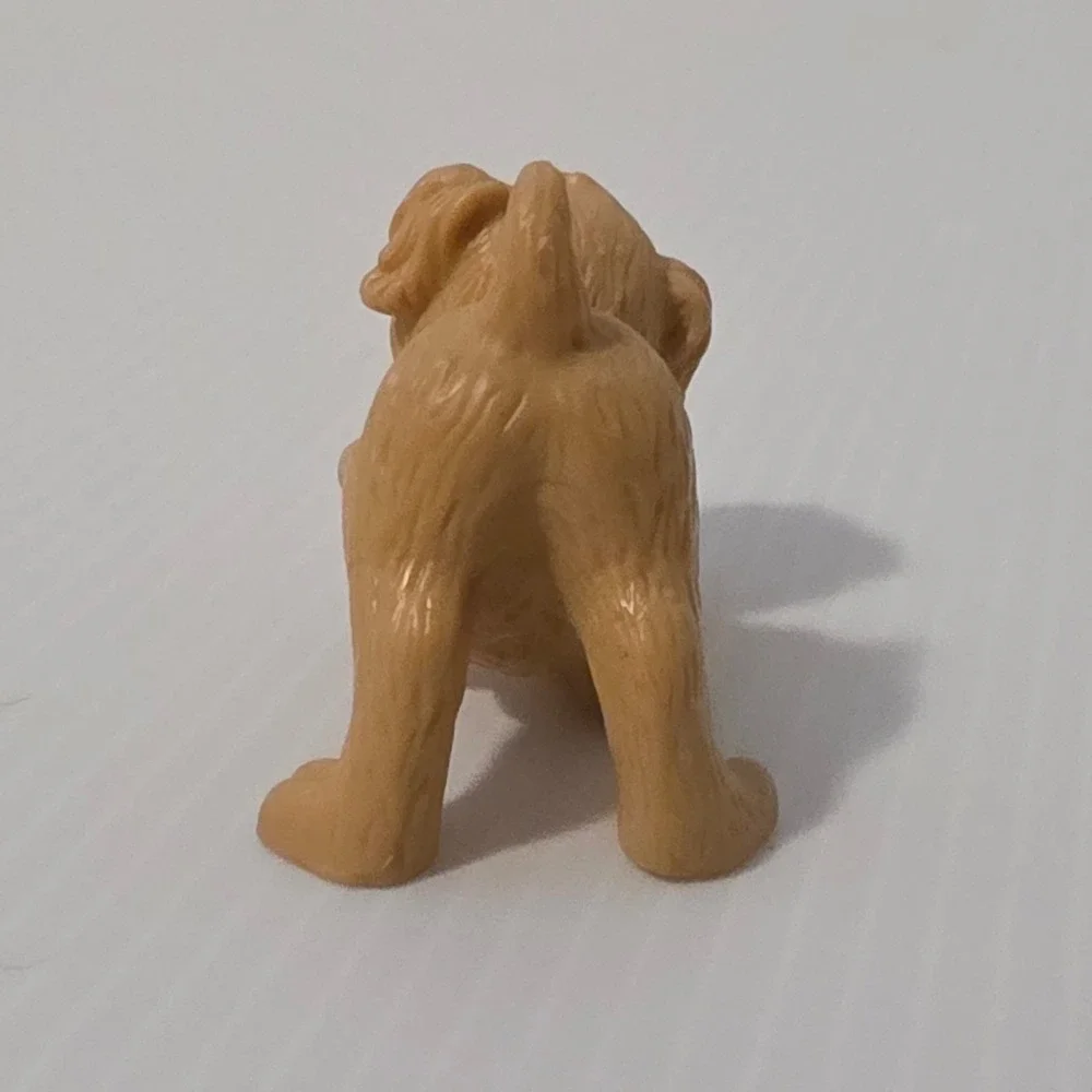 Fisher-Price Loving Family Puppy Dog Tan Pink Nose Fair 90s-00s Toy Figure